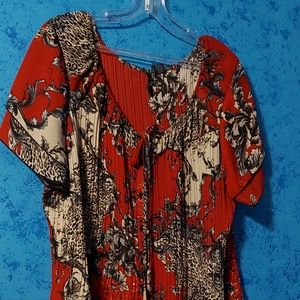 New Directions women multicolor fancy shirt